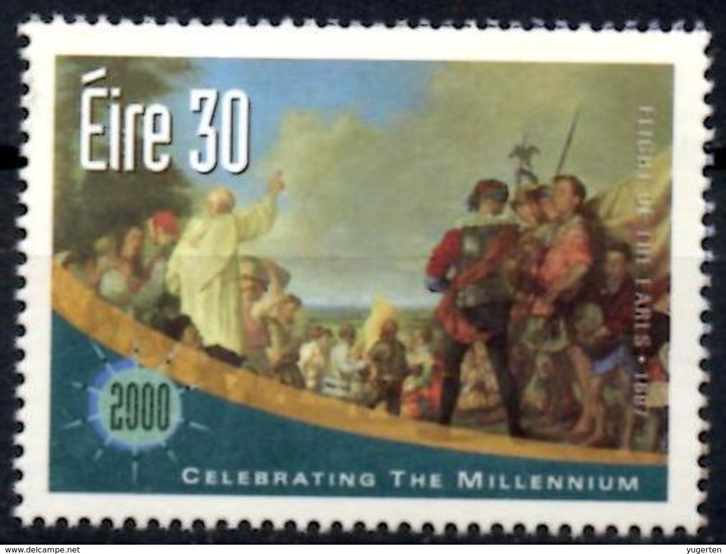IRELANDE EIRE 2000 - 1v MNH** Millennium - Flight Of The Earls 1607 - Flucht Der Grafen - La Fuite Des Comtes History - Other & Unclassified