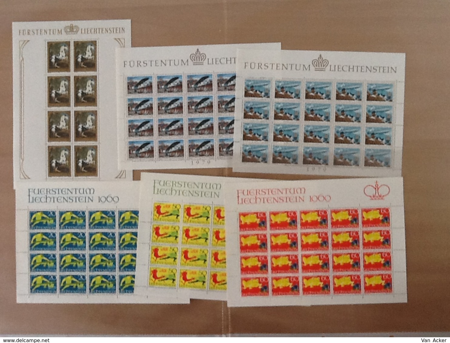 Collection Sheets, blocks,... Different countries **\° high catalogue value