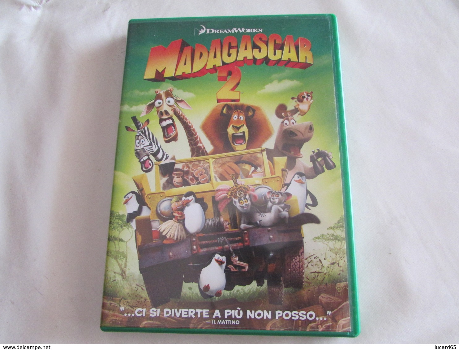 DVD - MADAGASCAR 2  - OTTIME CONDIZIONI - Cartoni Animati