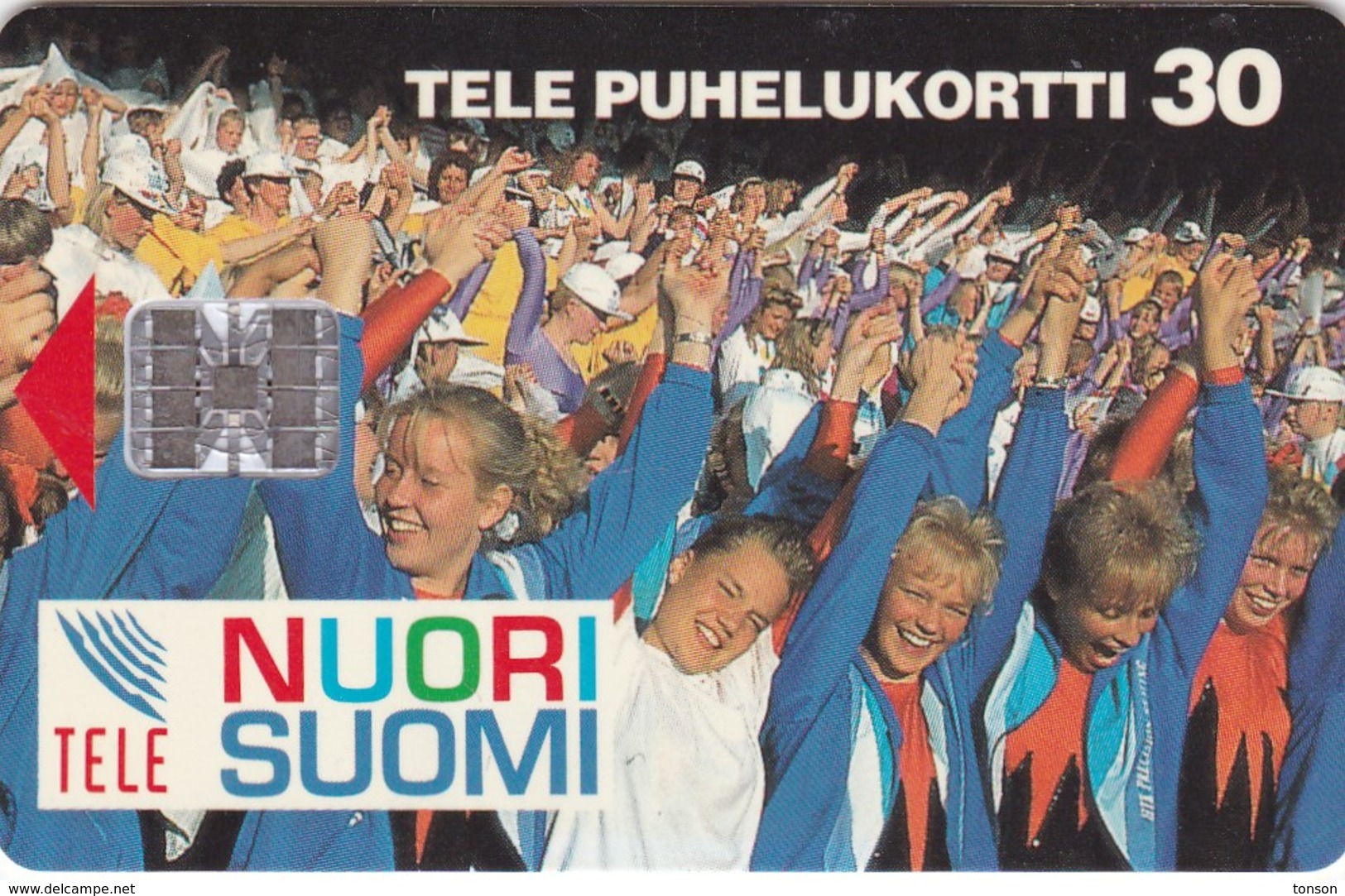 Finland, D039, Young Finland Programme 1994, 2 Scans.  Glossy Reverse - Finlande