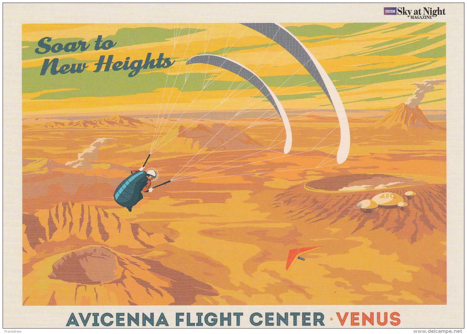 Postcard - Avicenna Flight Center Venus - Unused Very Good - Zonder Classificatie