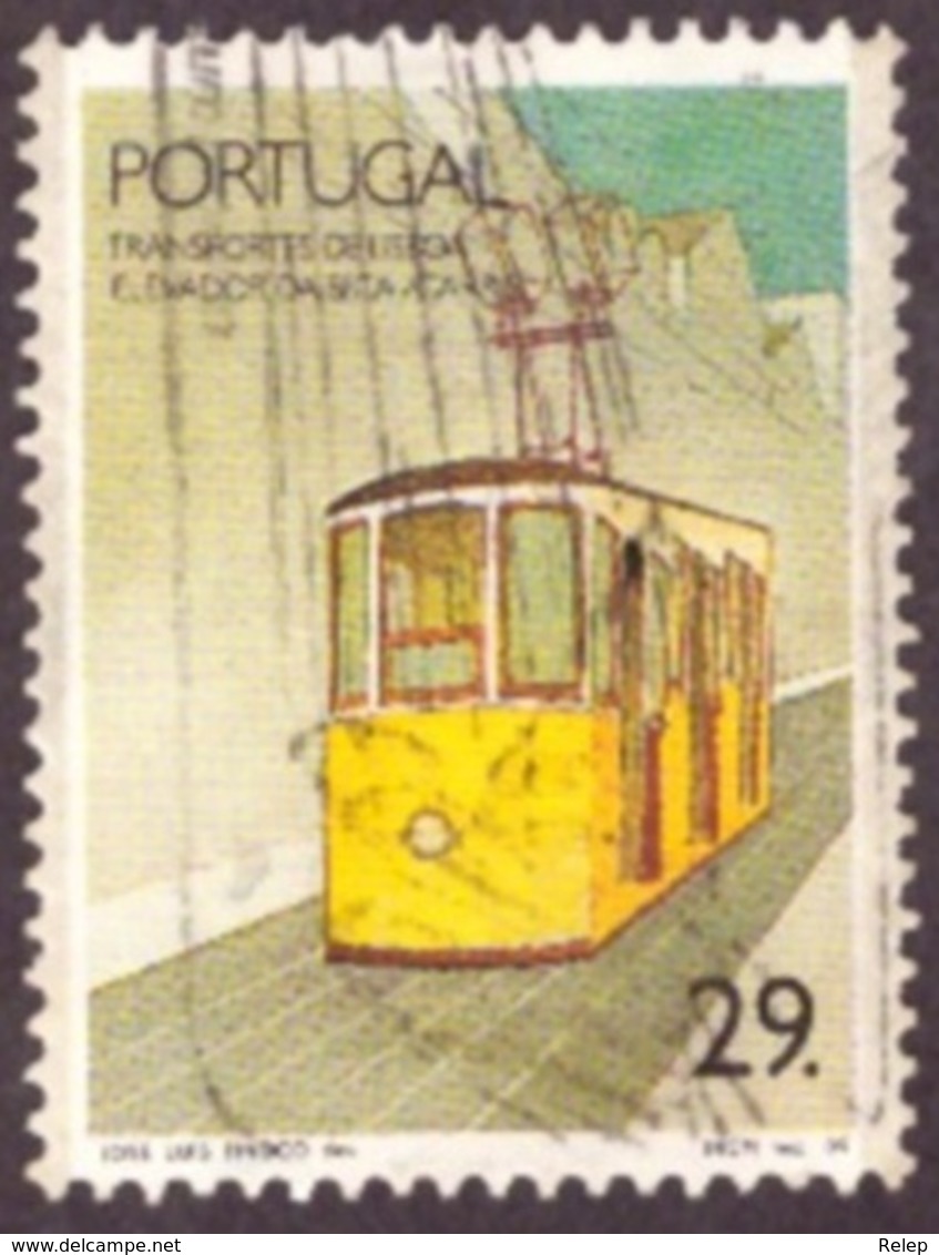 Portugal 1989 - Transportes De Lisboa /Usado 29$00 -TB- - Oblitérés