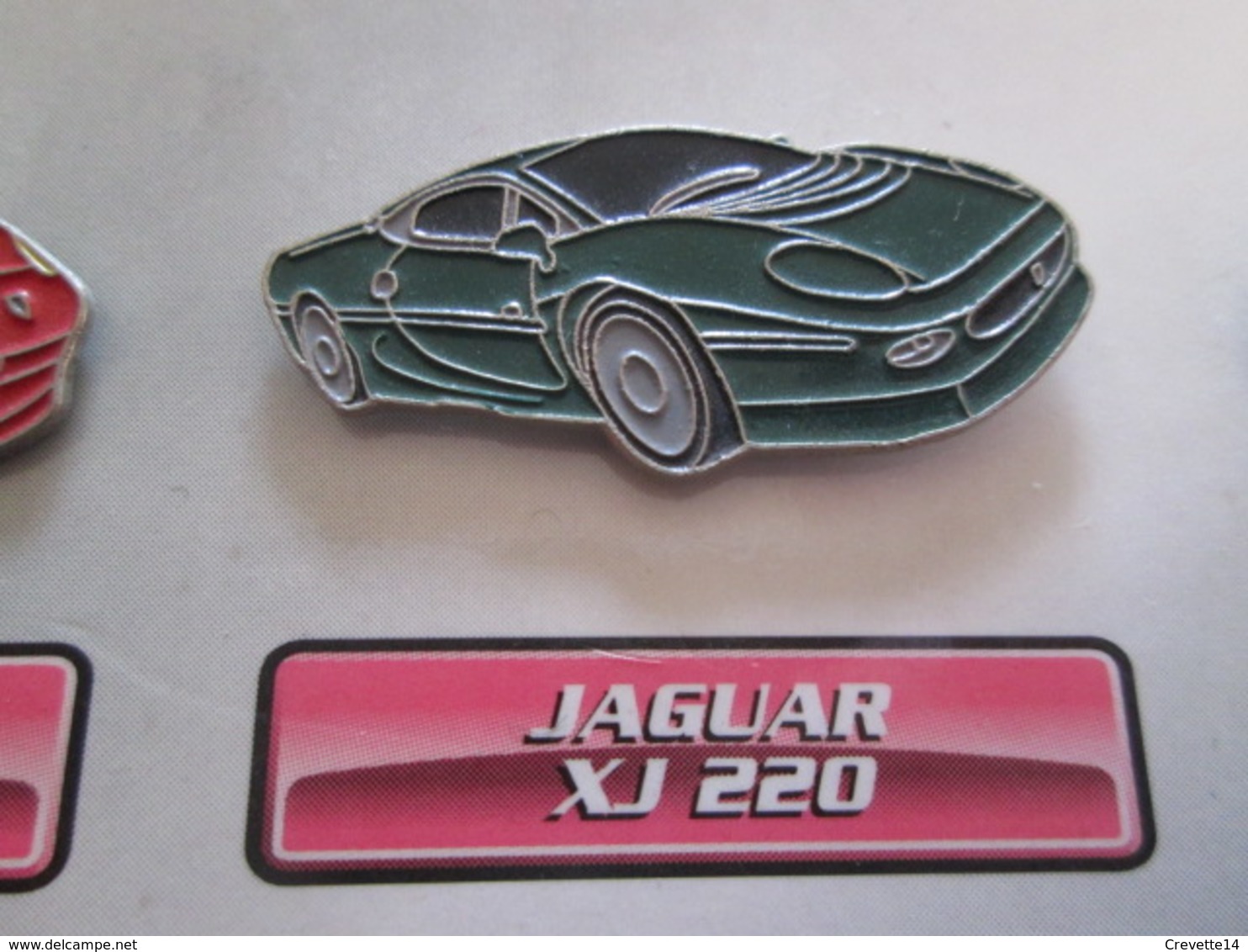 210c Pin's Pins / Beau Et Rare : Thème AUTOMOBILES : JAGUAR XJ 220 - Jaguar