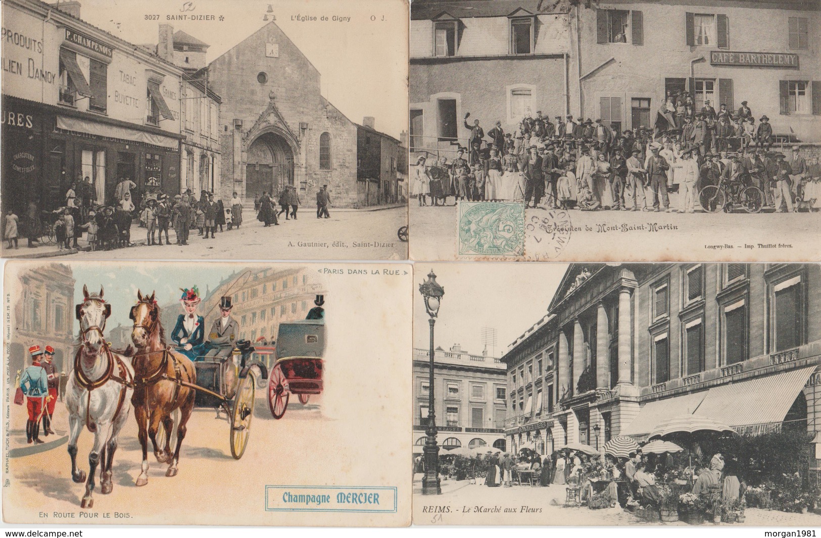 TRES JOLI LOT  100 CARTES TTES SCANNEES  DEPART 1 EURO - 100 - 499 Cartoline