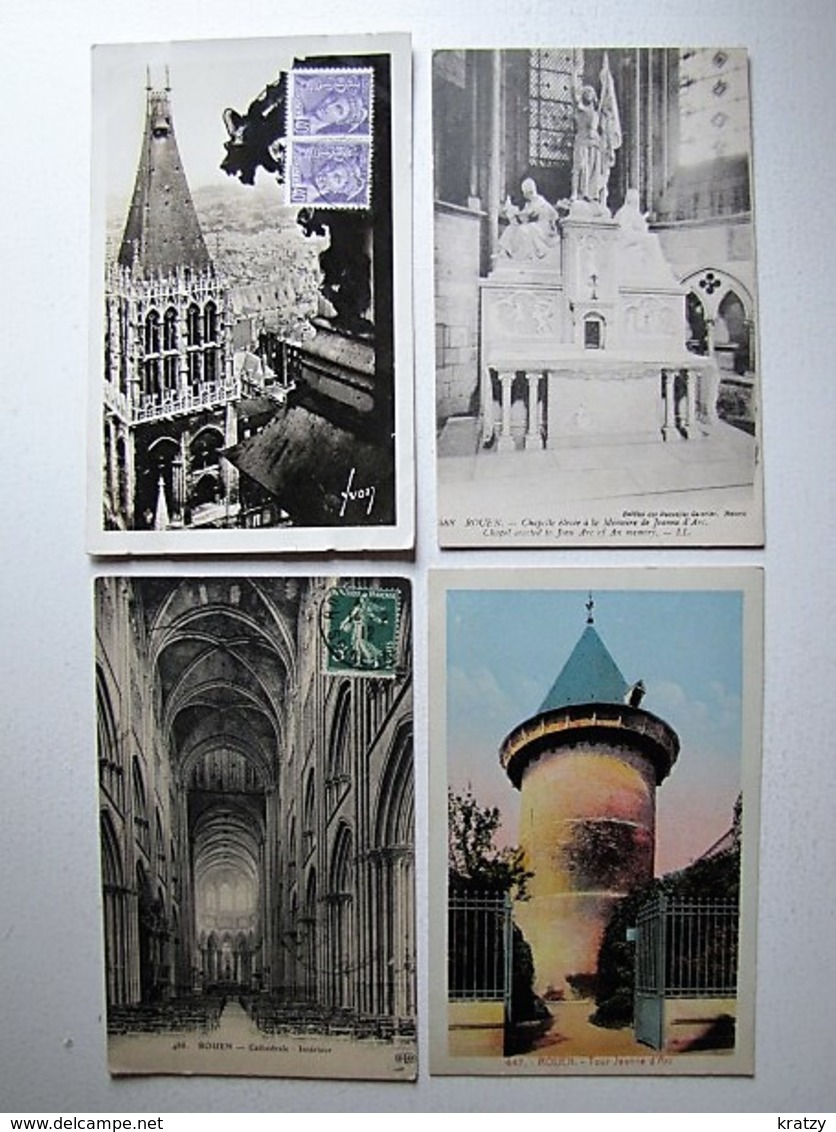 FRANCE - Lot 44 - 50 anciennes cartes postales différentes