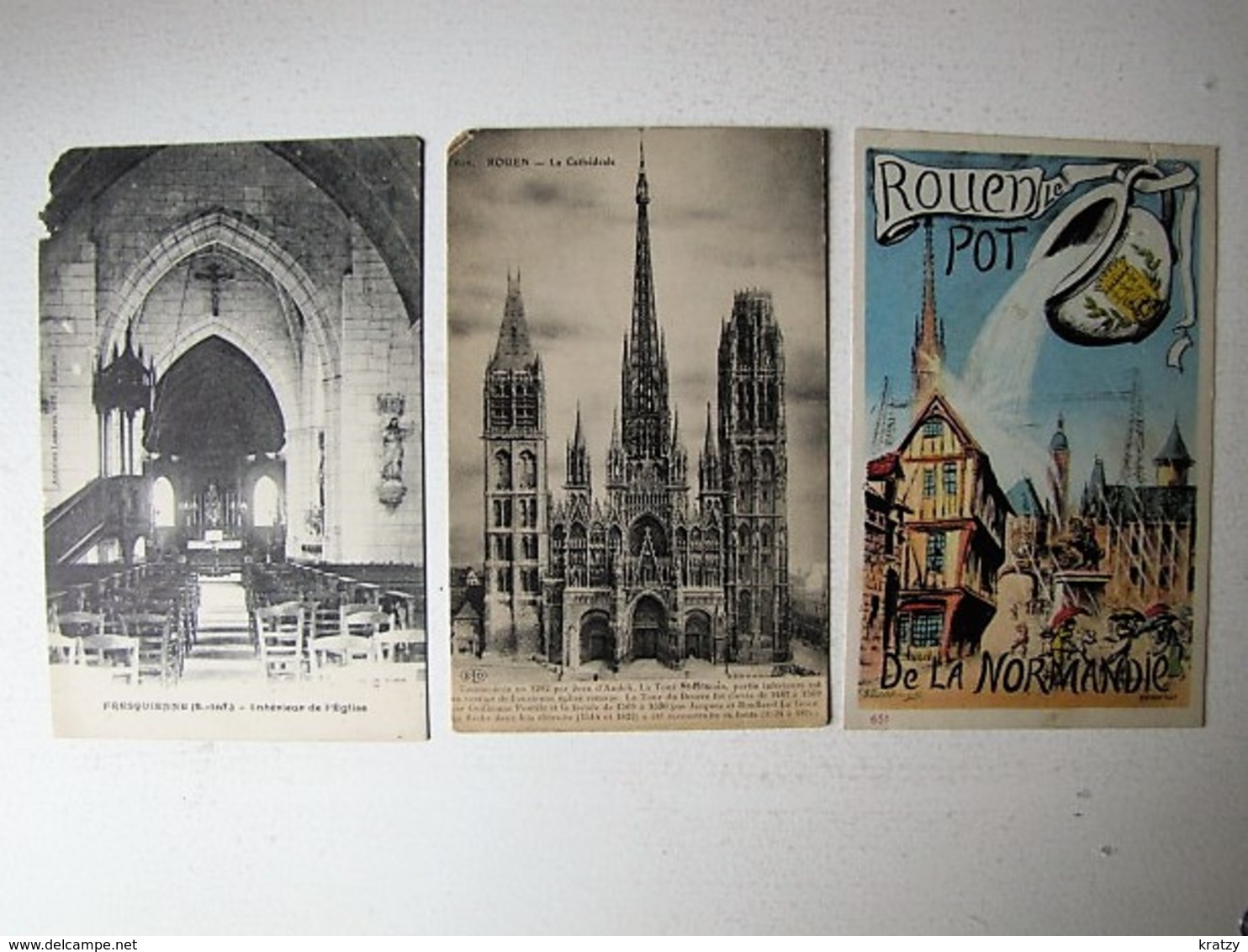 FRANCE - Lot 44 - 50 anciennes cartes postales différentes