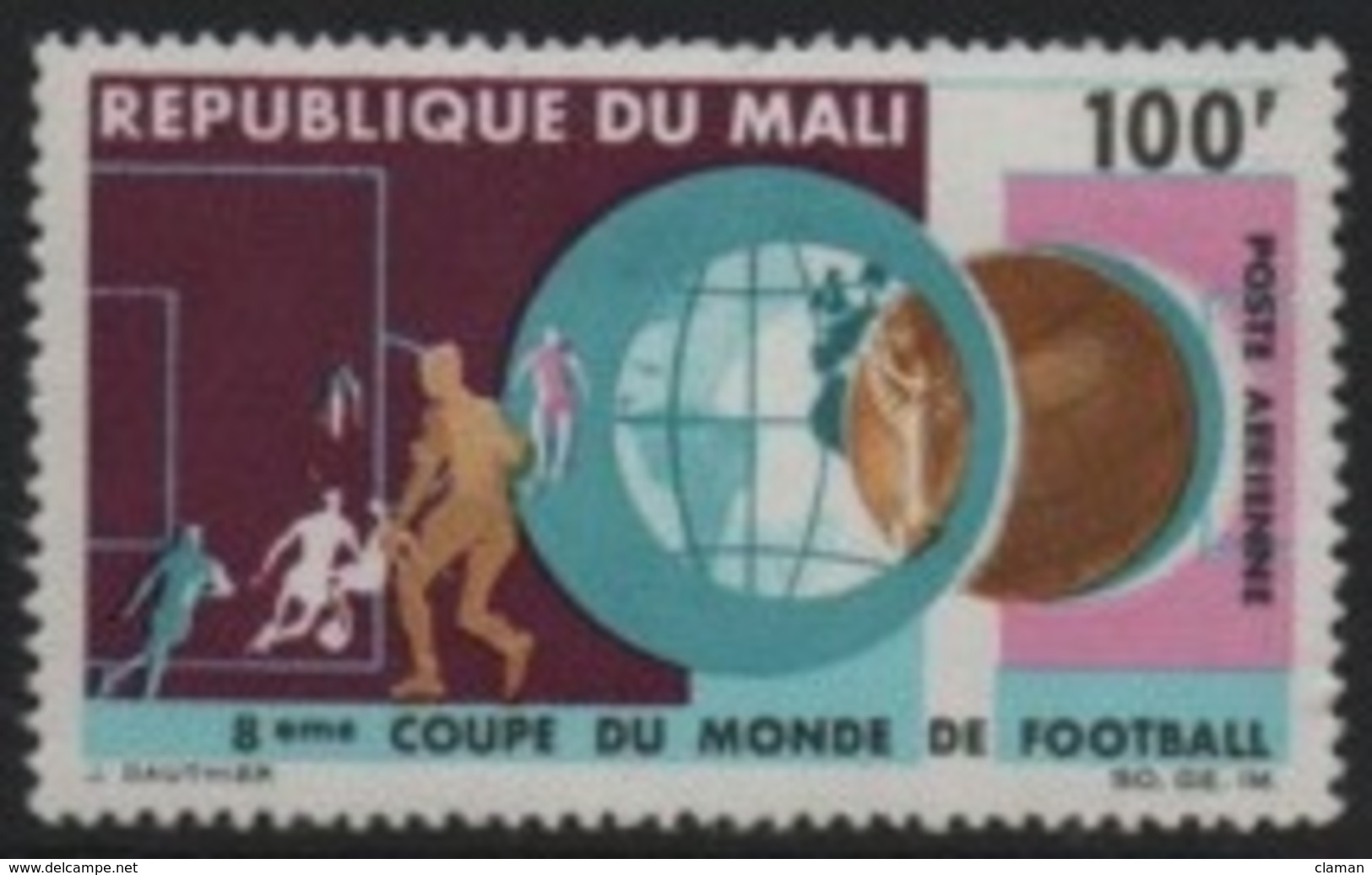Mali - 1966 Football World Cup-Coupe Du Monde Football "England 1966" ** - Mali (1959-...)