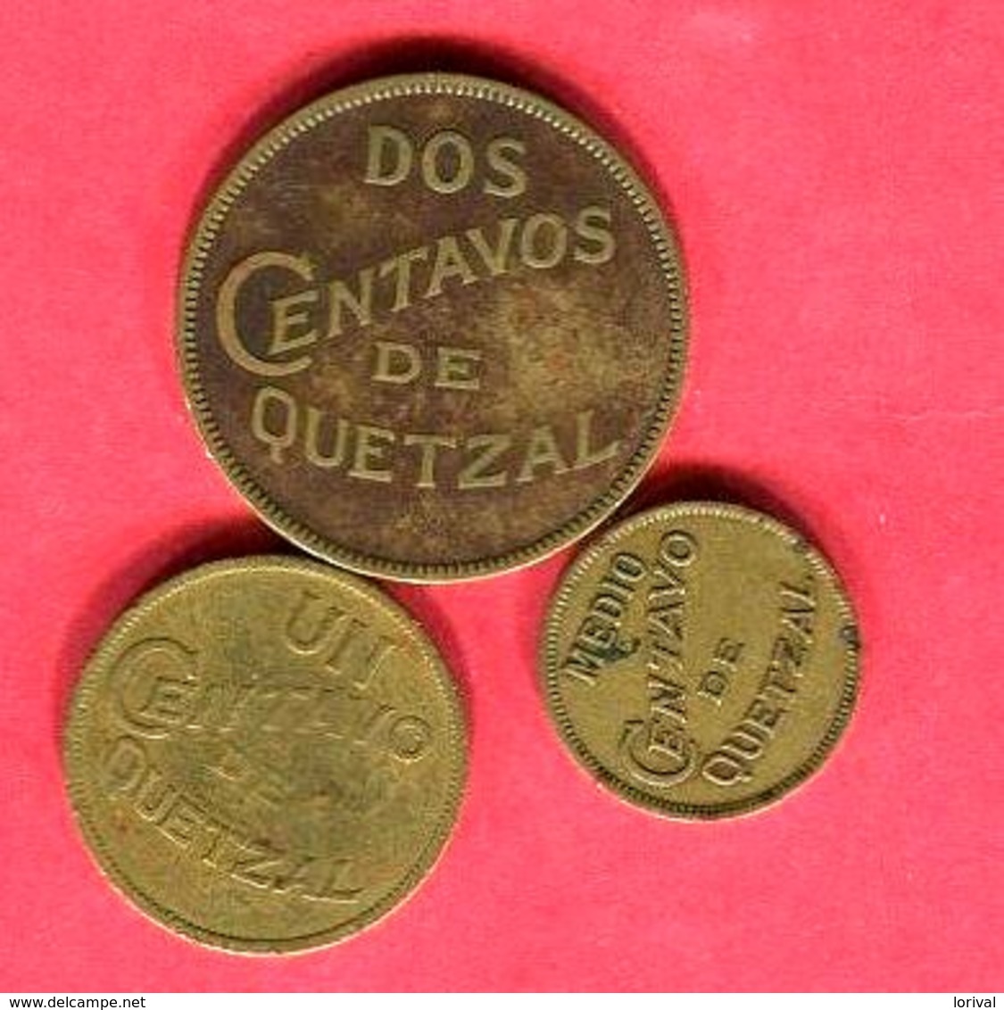 LOT 3 MONNAIES DIFFERENTES TB+ 10 - Guatemala