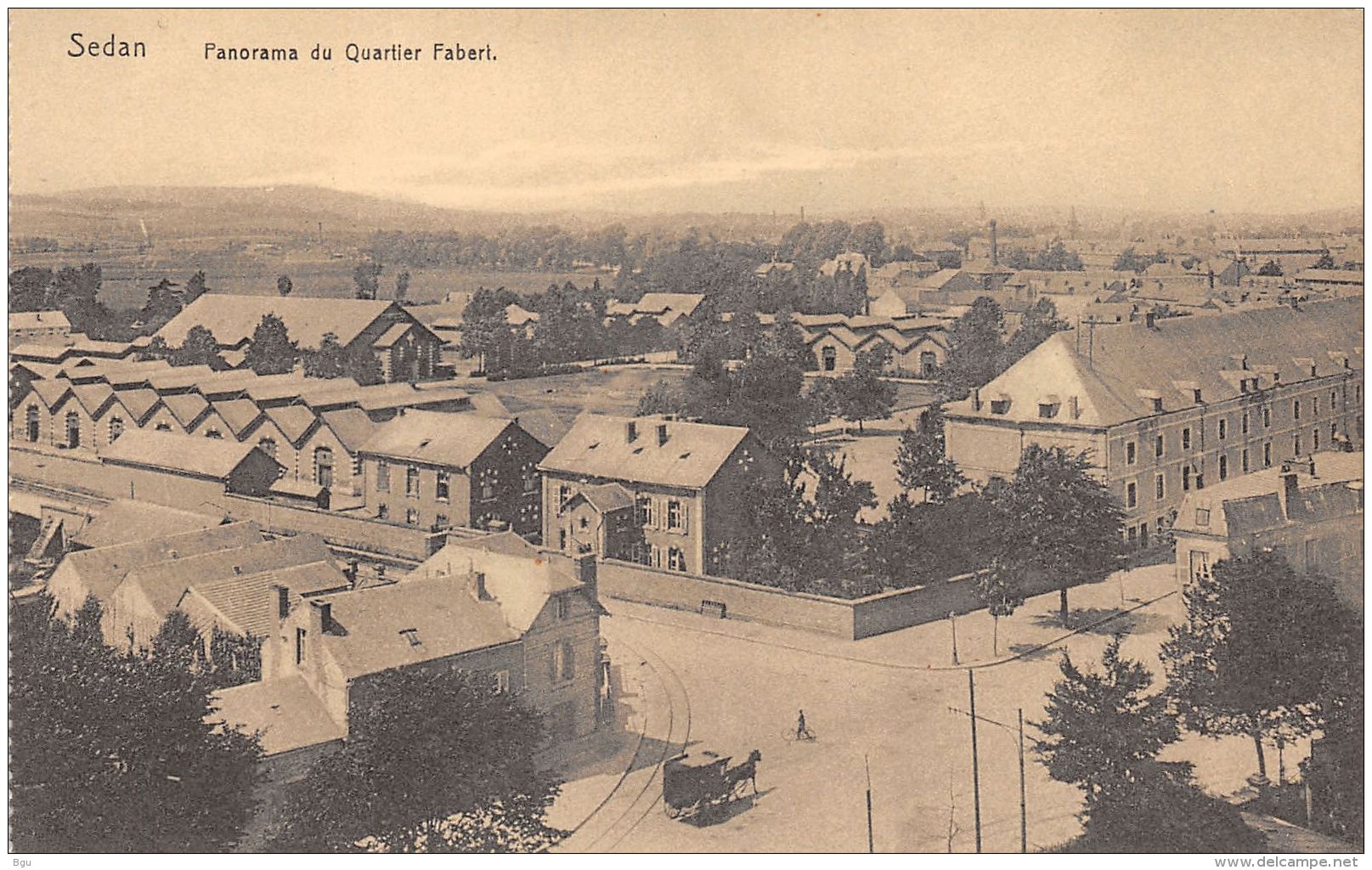 Sedan (08) - Panorama Du Quartier Fabert - Sedan