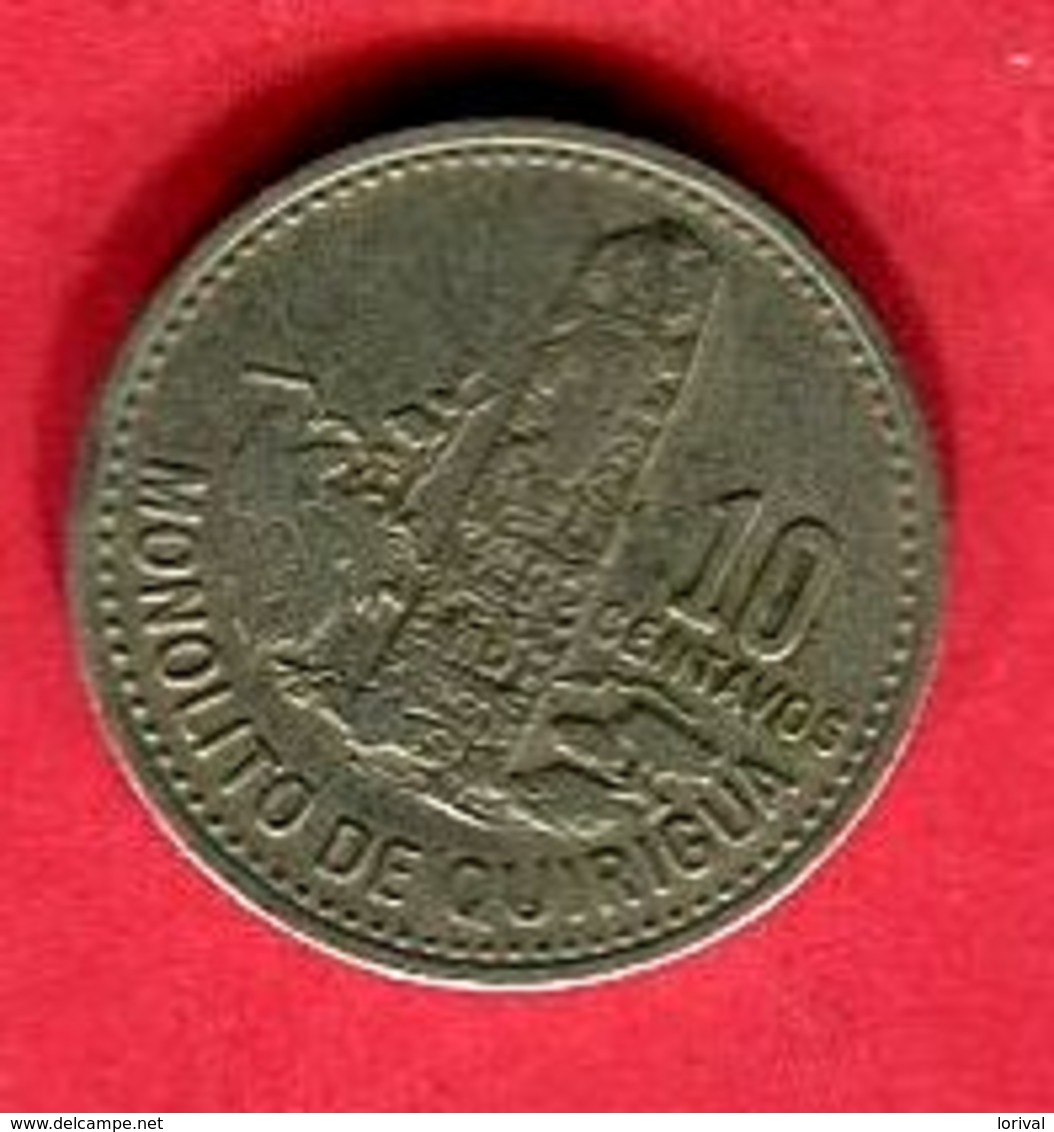 10 CENTAVOS (KM 277/2) TB+ 4 - Guatemala