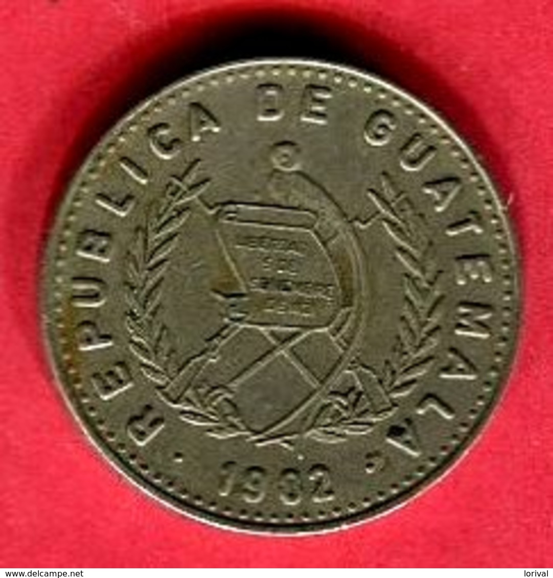 25 CENTAVOS (KM 278/4) TTB  3 - Guatemala