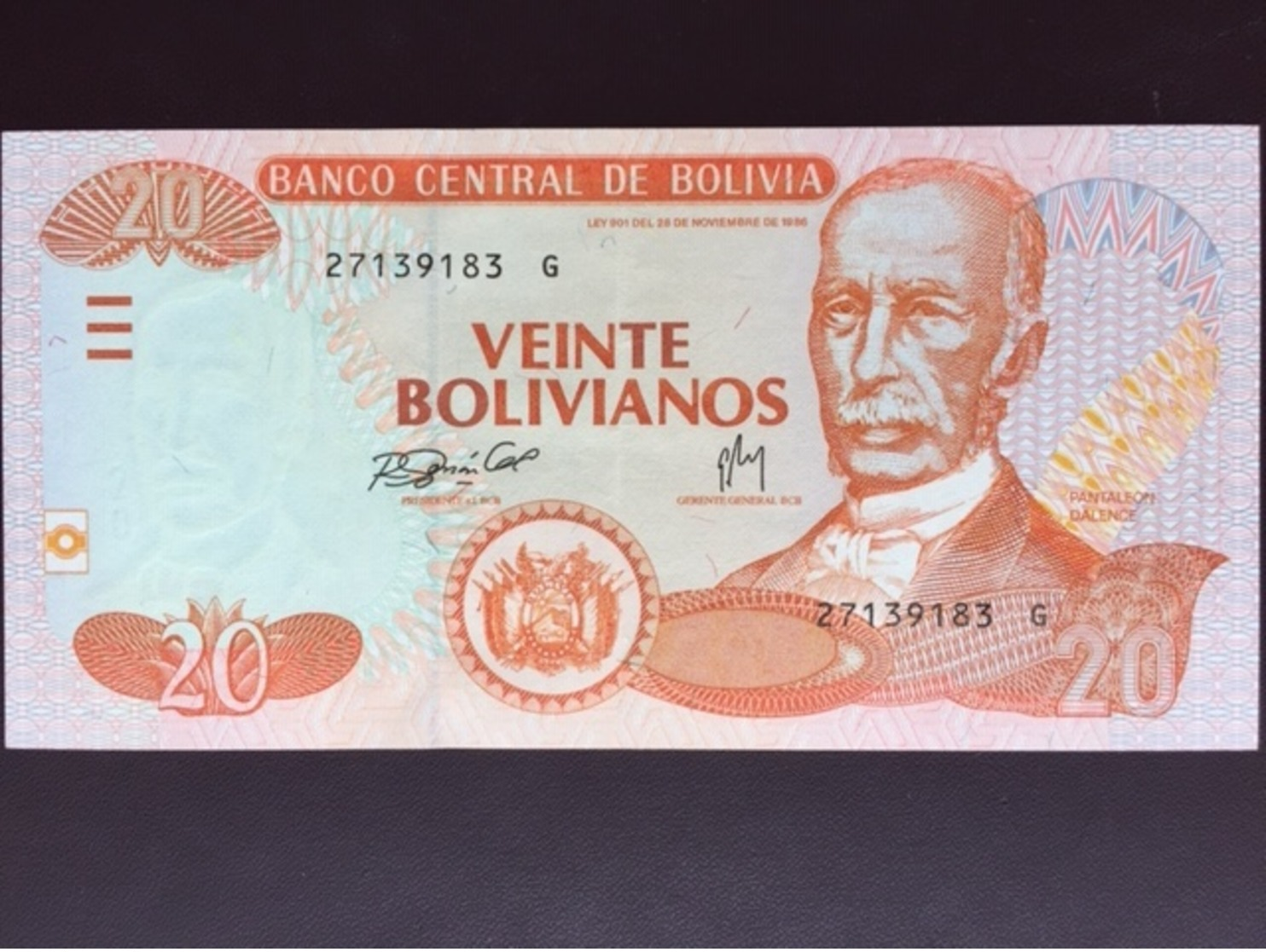 BOLIVIA P229 20 BOLIVIANOS 2006 UNC - Bolivia