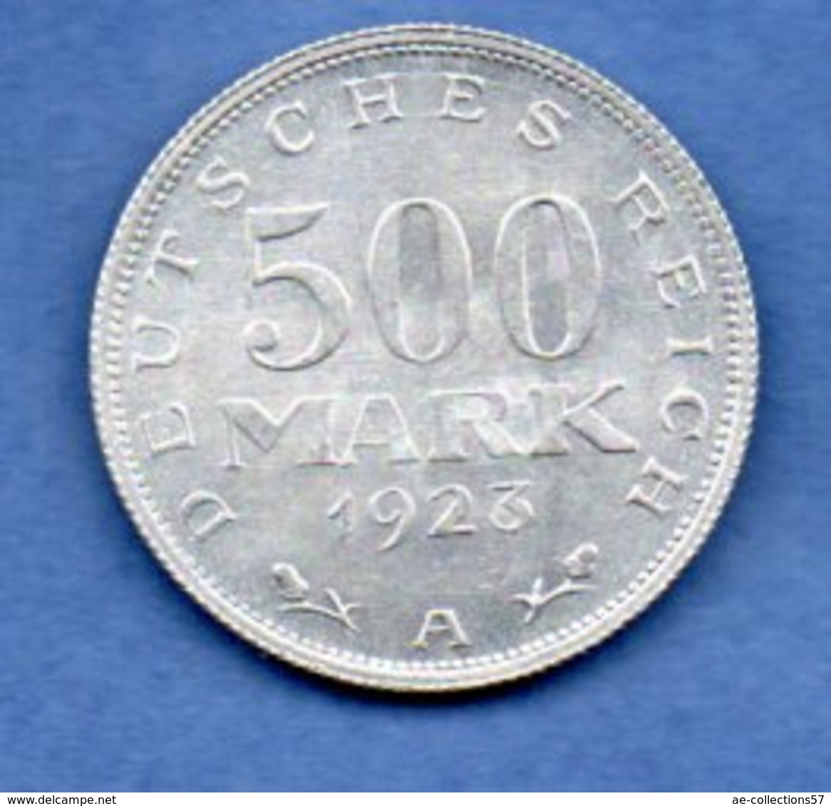 Allemagne -   500 Francs 1923 A --  Km #  36  --  état SUP - 200 & 500 Mark