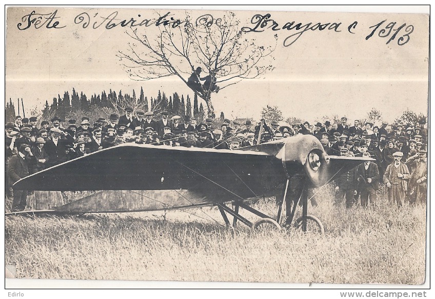 *** 46  ***  Fêtes De L'aviation De PRAYSSAC  - Photo Carte écrite - Other & Unclassified