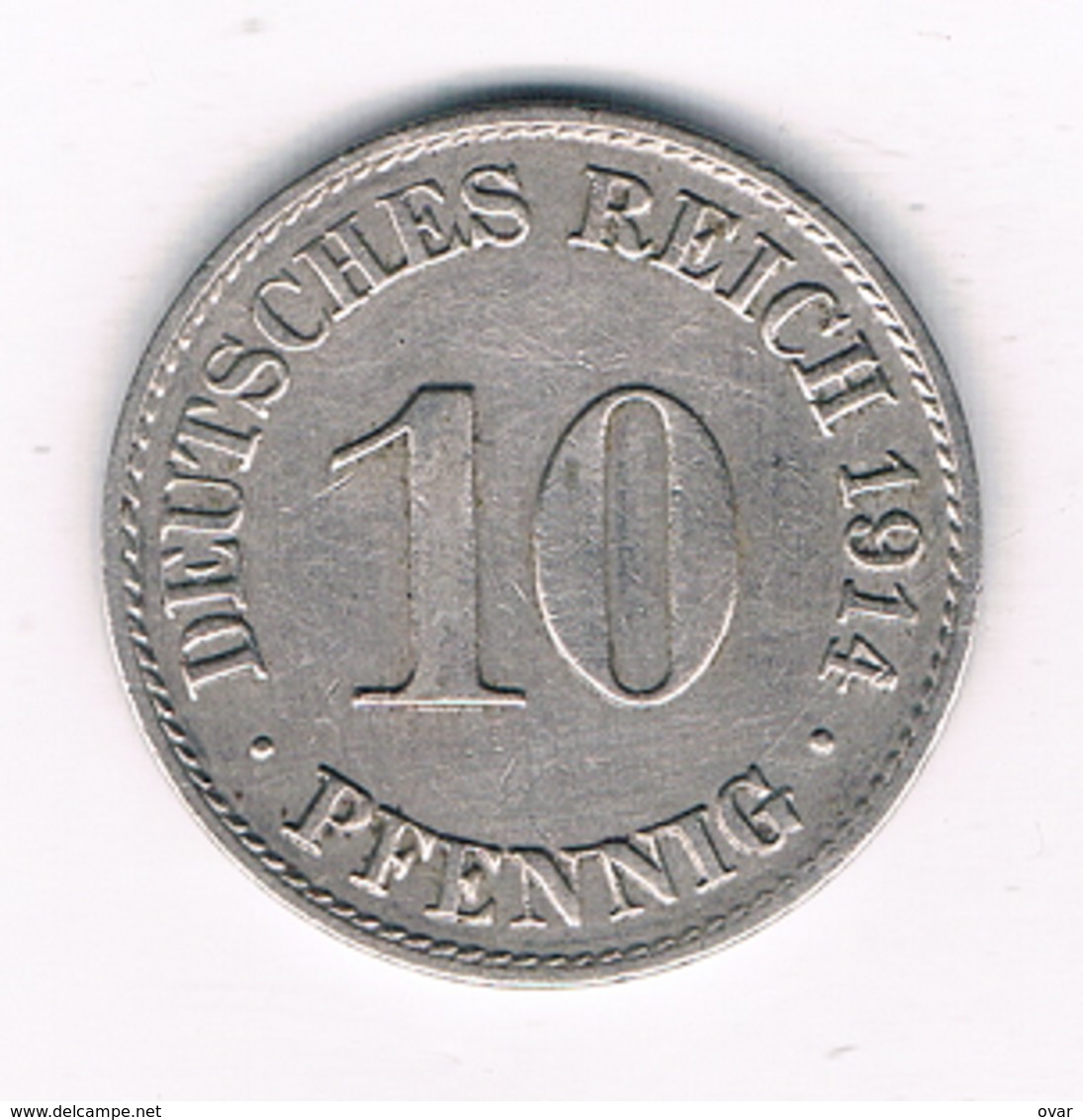 10 PFENNIG  1914 A DUITSLAND /6113/ - 10 Pfennig