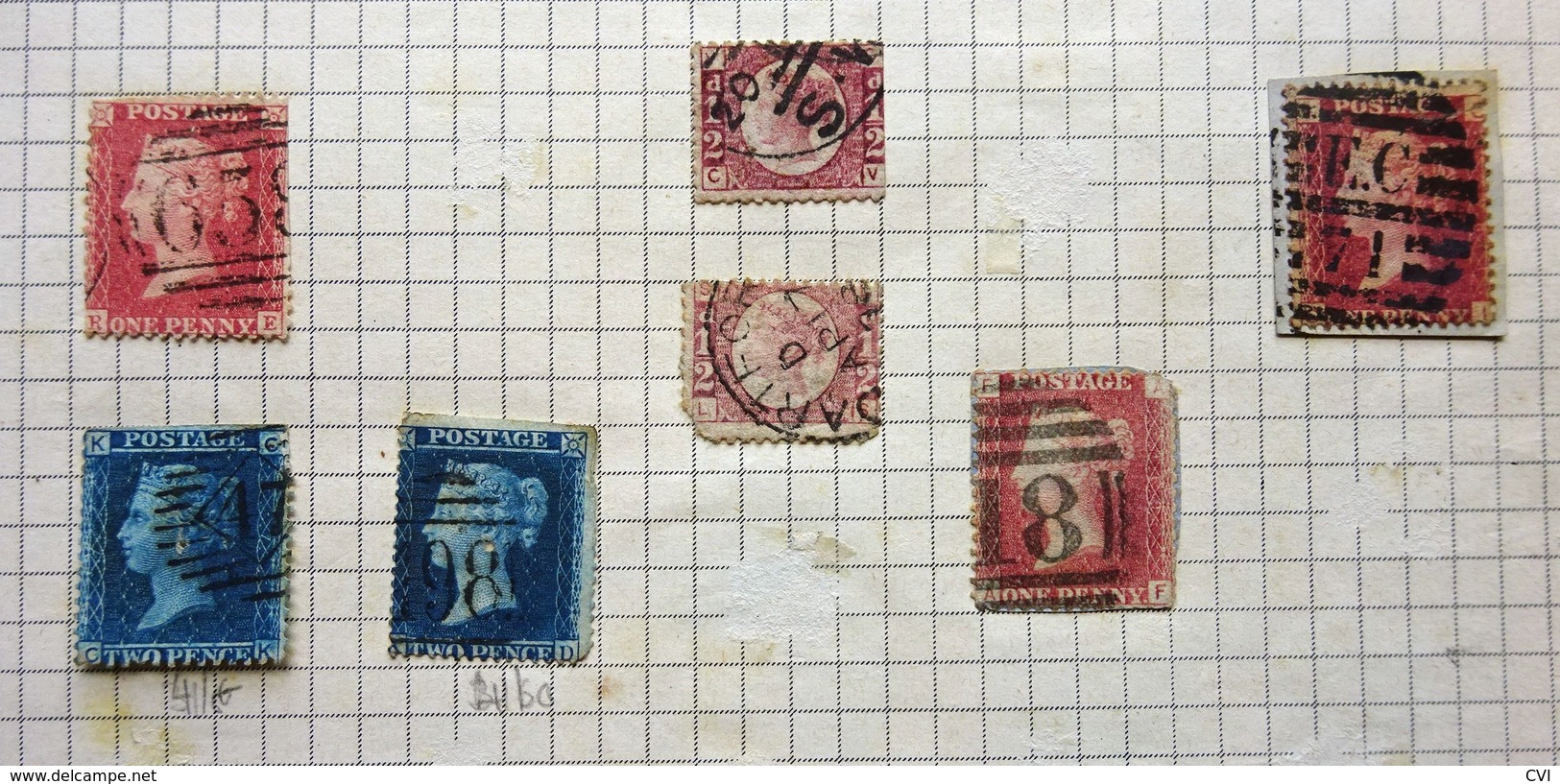 GB QV-QEII Selection, Officials, Envelope Stamp Cut-outs, Lundy, Postage Due, Etc. - Collections