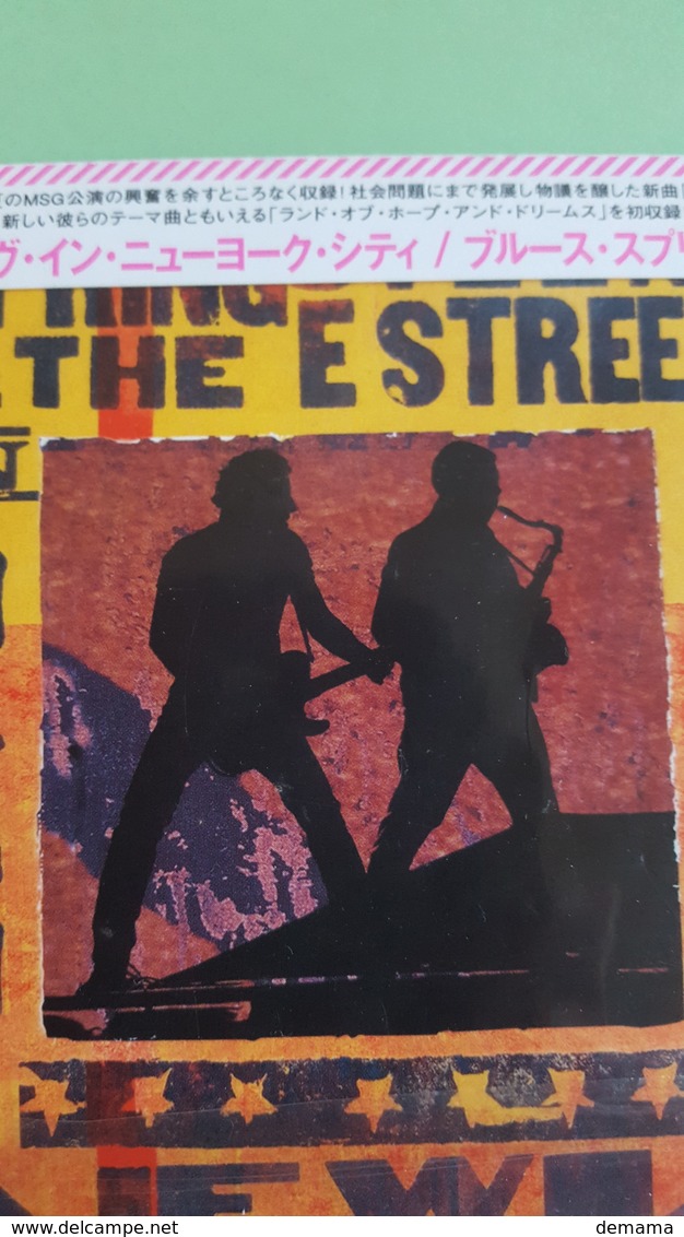 Bruce Springsteen, Live In New York City - Rock