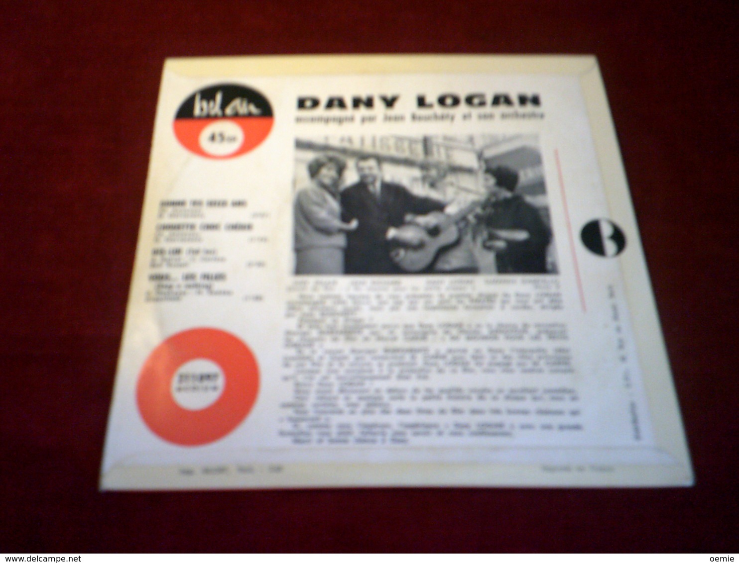 DANY LOGAN ° DONNE TES SEIZE ANS   + 3 TITRES - Other - French Music