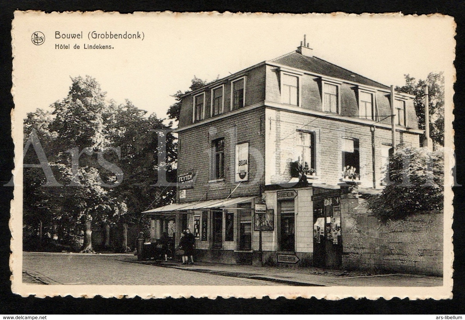 Postkaart / Postcard / Carte Postale / Bouwel / Grobbendonk / Hotel De Lindekens / Nels / 2 Scans / Unused - Grobbendonk