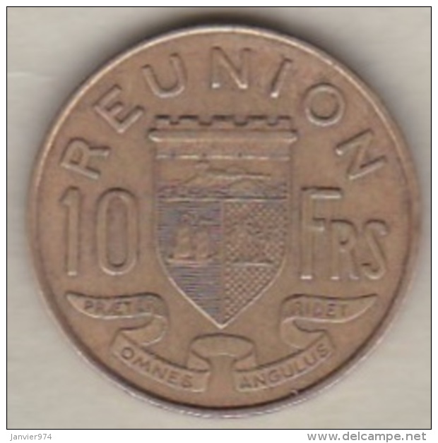 ILE DE LA REUNION. 10 FRANCS 1971 - Reunion