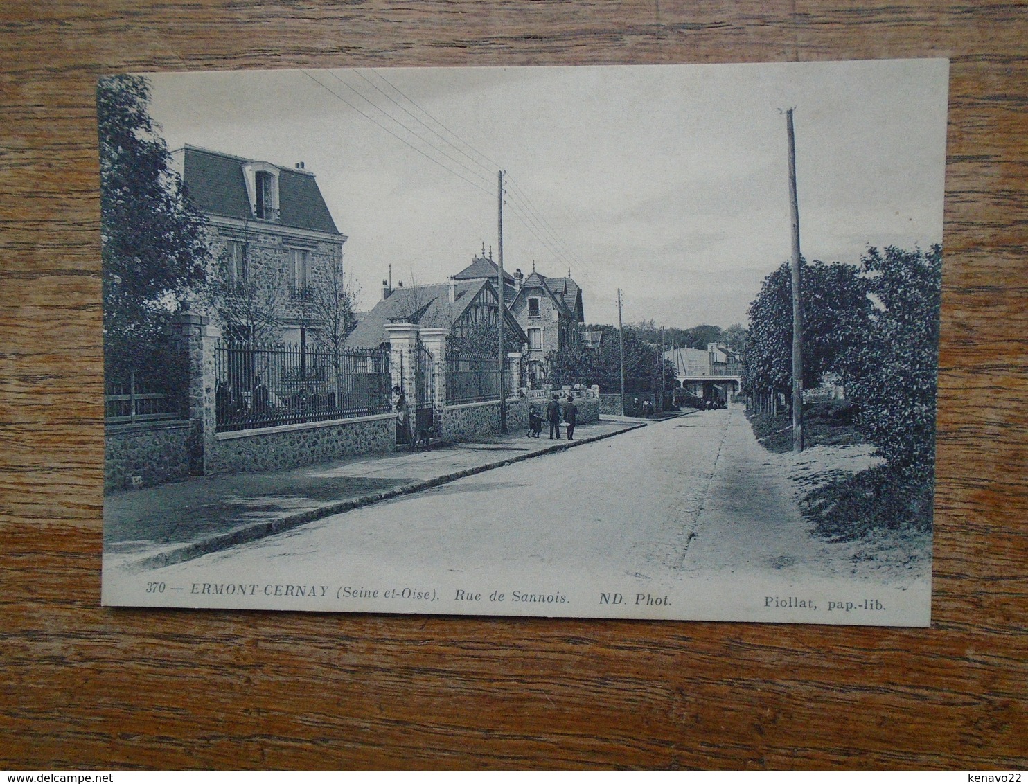 Ermont-cernay , Rue De Sannois "" Cartes Animée  "" - Ermont-Eaubonne