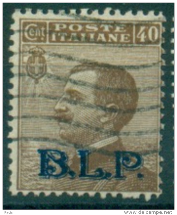 REGNO 1922-23  BLP  40 C. BRUNO II TIPO USATO  LUSSO FIRMATO DIENA - Francobolli Per Buste Pubblicitarie (BLP)