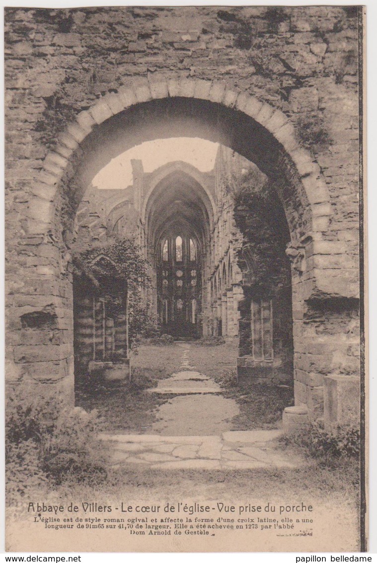 Abbaye de Villers La Ville   Lot de 7 cartes