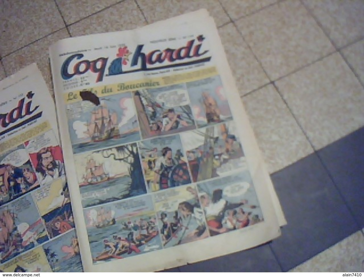 Lot    Bd Revue Coq Hardi Nouvelle Serie  Lot  Indisociable  Du No 132 A 146 Annee 1953 B Etat D Ensemble 15 No - Wholesale, Bulk Lots