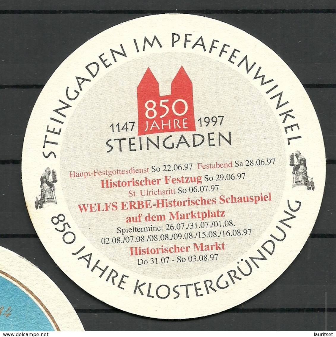 Bierdeckel Deutschland Steingadener - Bierdeckel