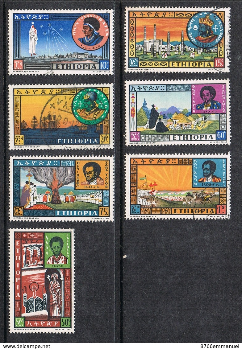 ETHIOPIE N°398 A 404 - Etiopía