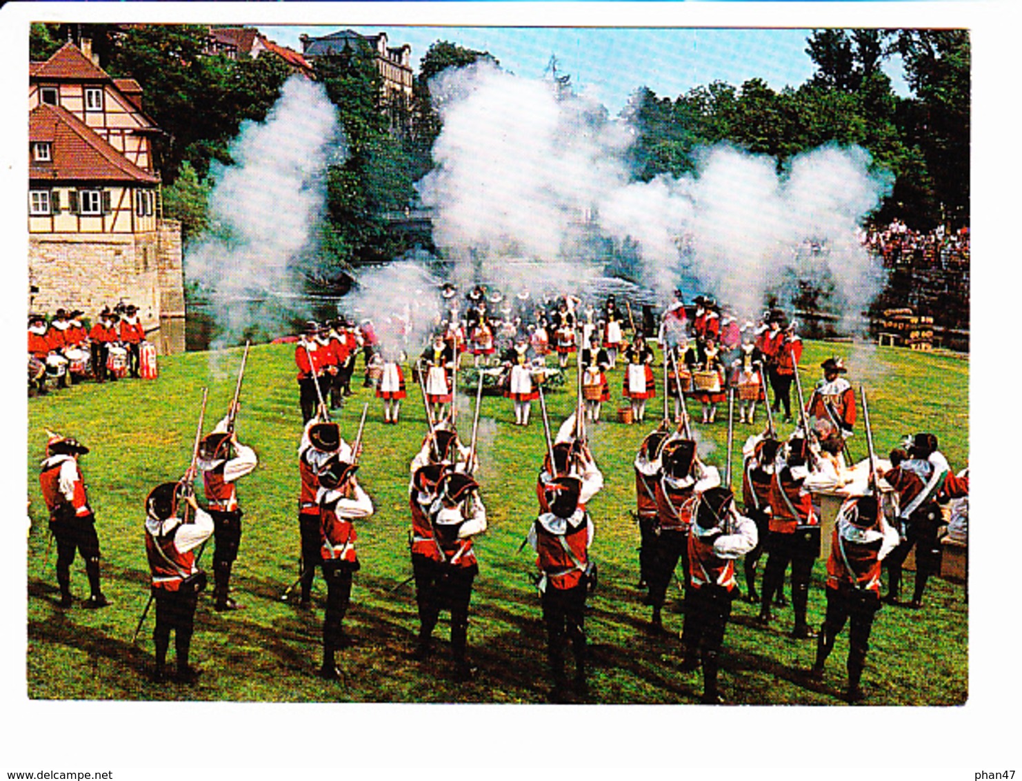 SCHWÂBISCH HALL Die Stadt Der Freilichtspielen, Festival Historique, Fusils, Tambours, Ed. Bildverlag Arthur L. Traut - Schwäbisch Hall