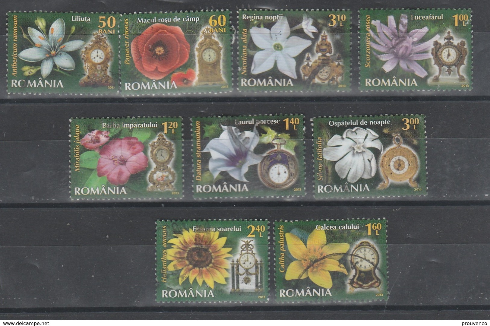 ROUMANIE 2013   FLEURS    TB - Used Stamps