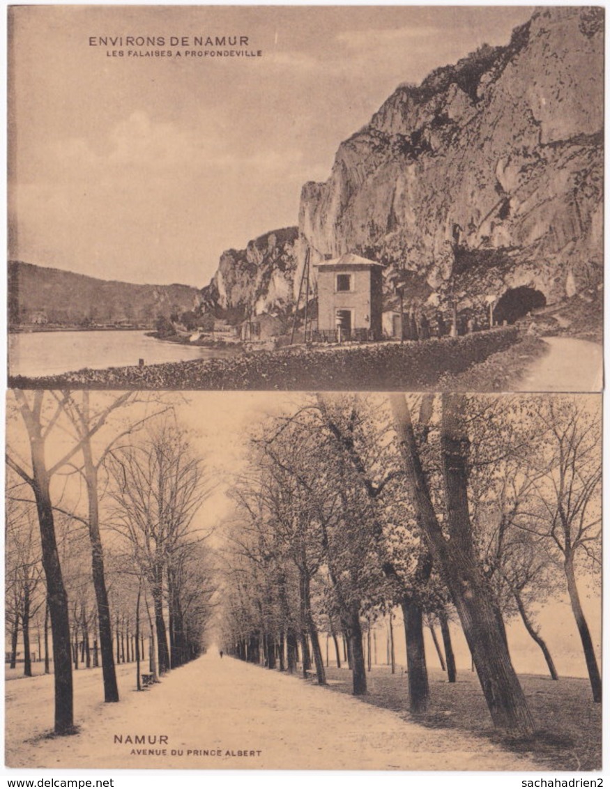 NAMUR. 2 Cartes - Namur