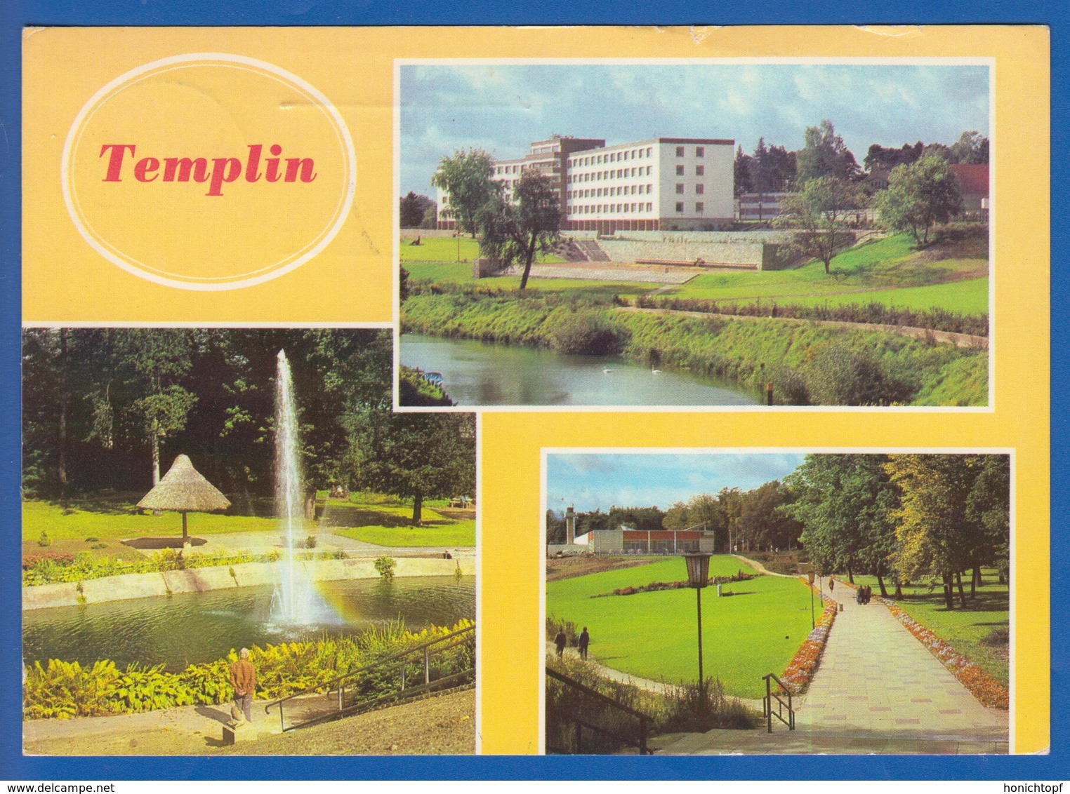 Deutschland; Templin; Multibildkarte - Templin