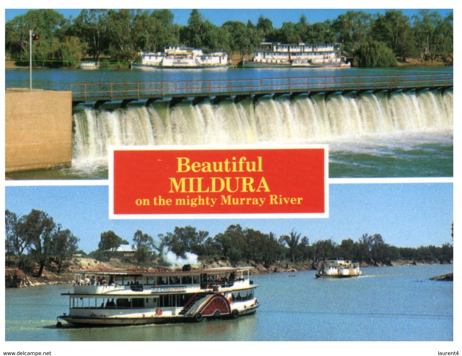 (678) Australia - VIC - Mildura River And Paddles Boats - Mildura