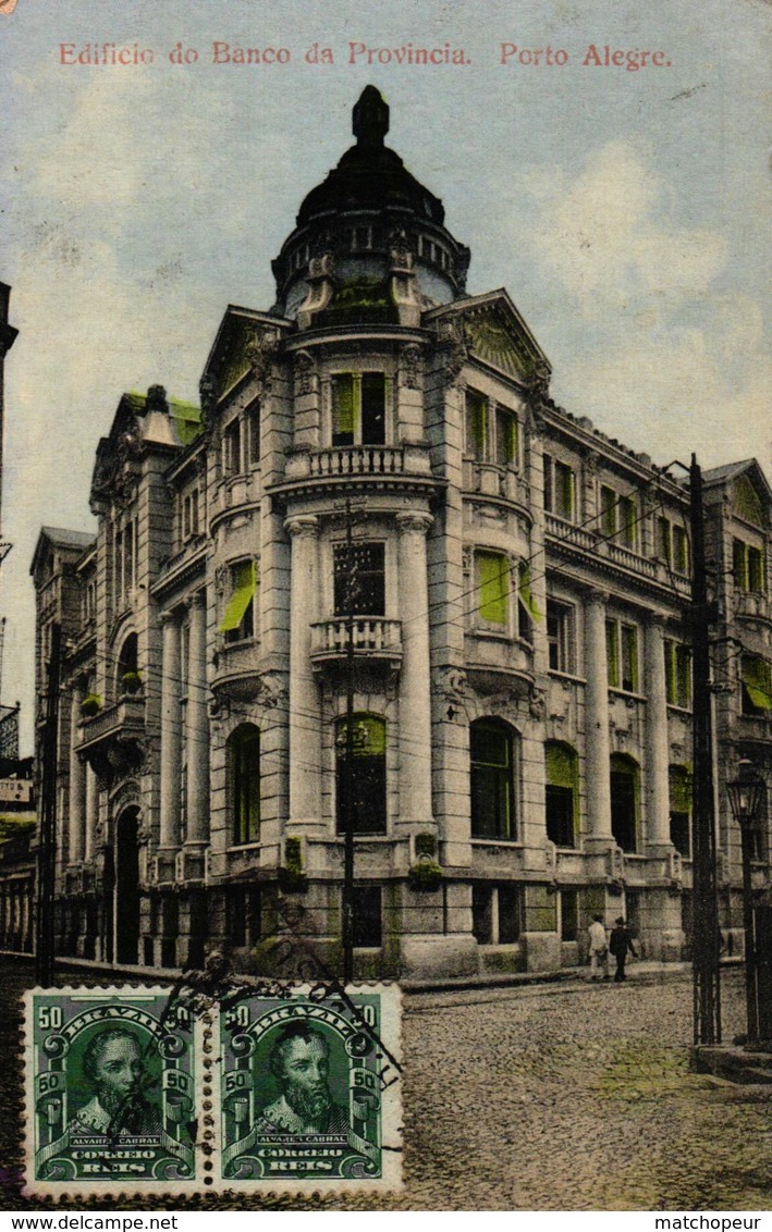 BRESIL - PORTO ALEGRE EDIFICIO DO BANCO DA PROVINCIA - Porto Alegre