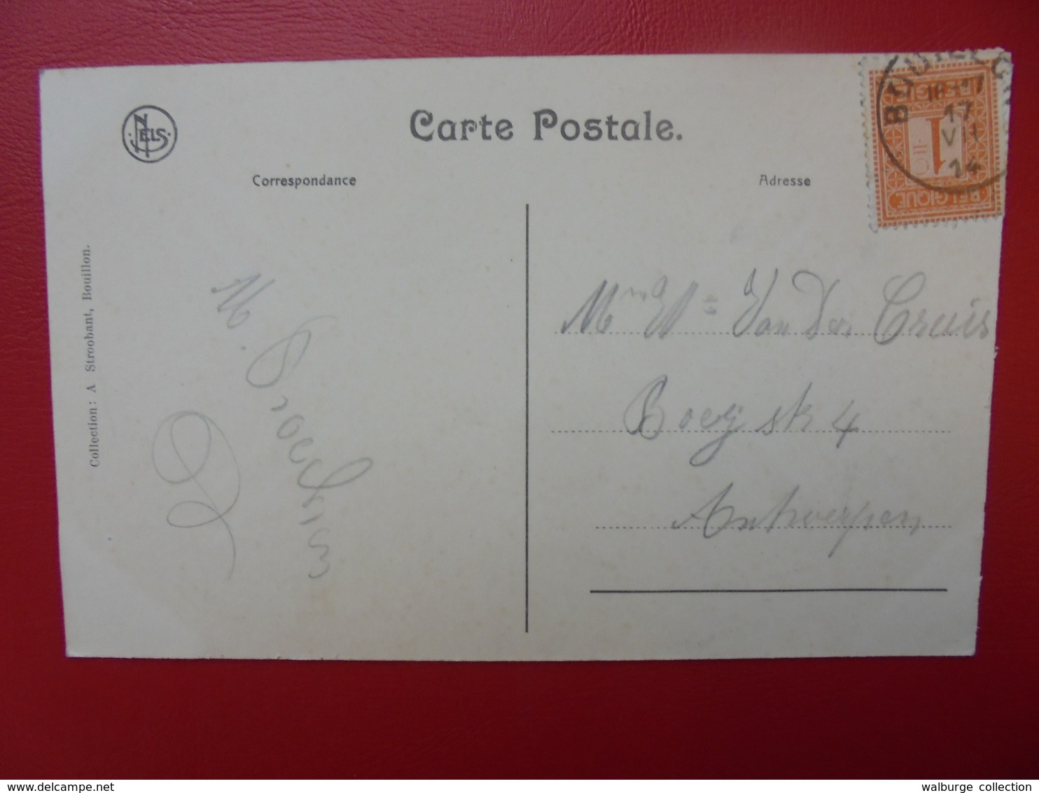 Bouillon: Perspective Du Château (B312) - Bouillon