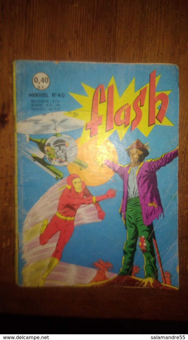 BD Petit Format Flash N 40 De 1962 - Flash