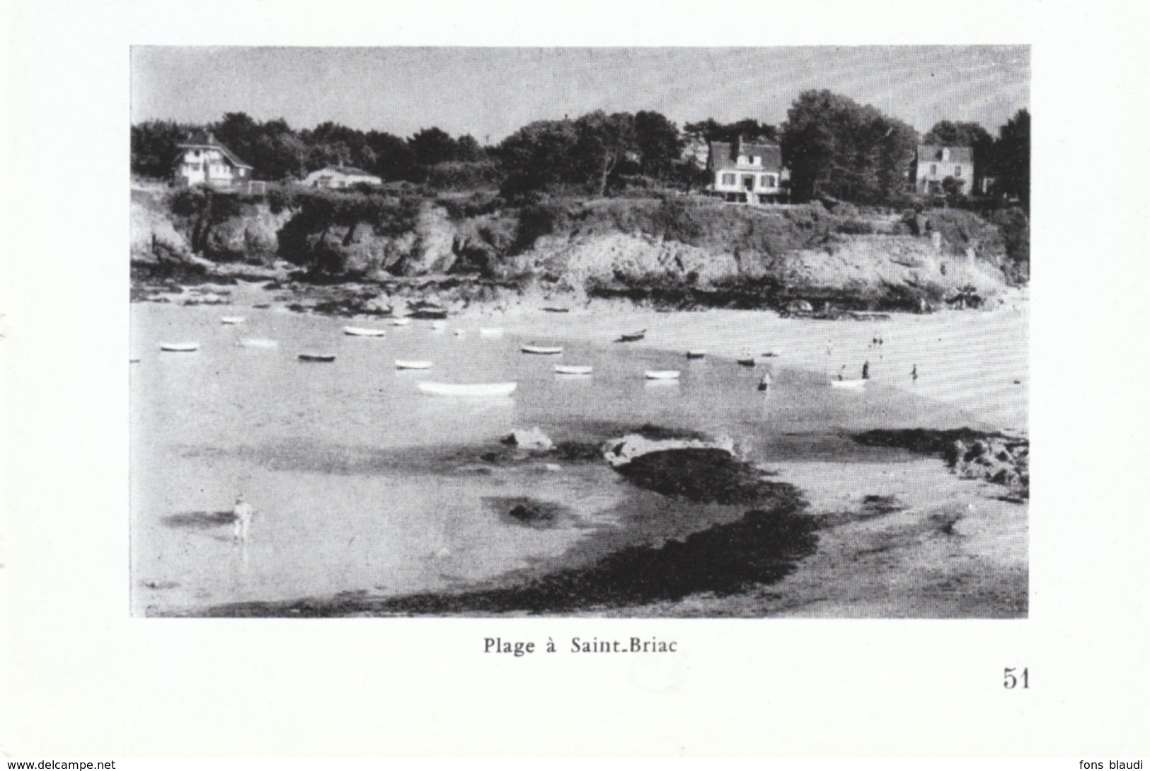 1958 - Iconographie - Saint-Briac-sur-Mer (Ille-et-Vilaine) - La Plage - FRANCO DE PORT - Non Classés