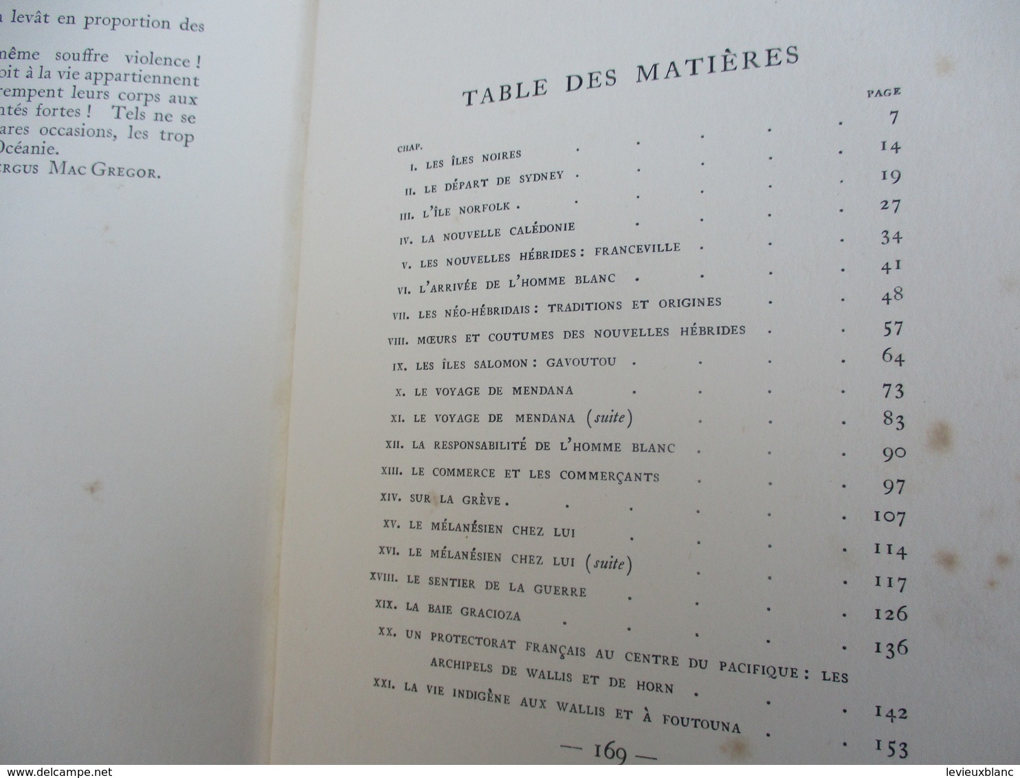 Récit de Voyage/"Un tour en Mélanésie"/Nouvelle Calédonie/Nouvelles Hébrides/Mac Grégor/Vincennes/1912            LIV148