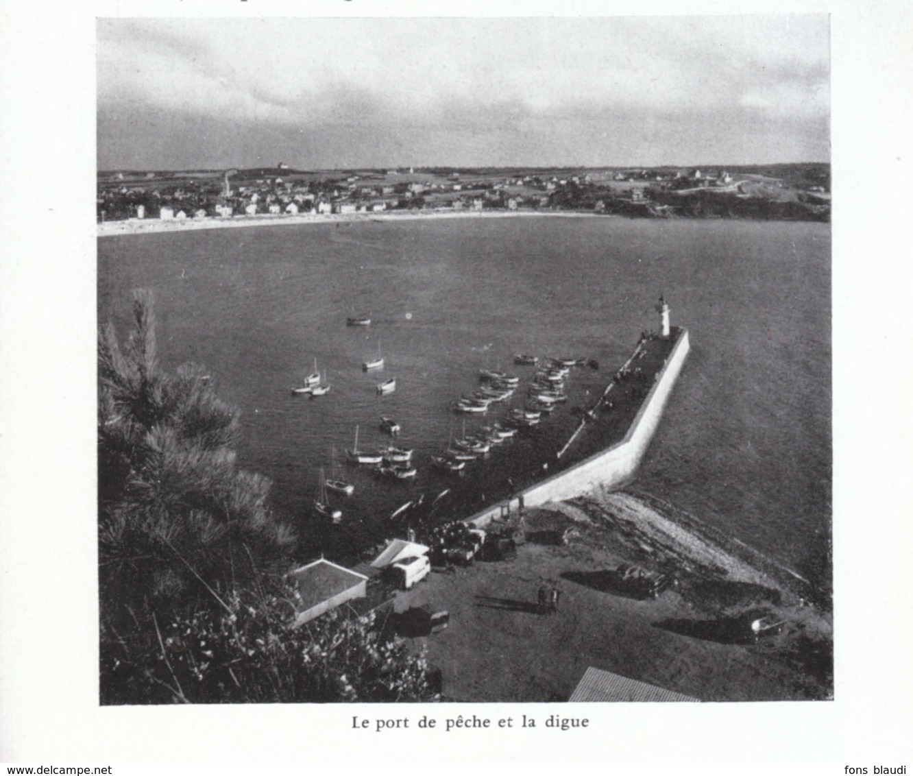 1958 - Iconographie - Erquy (Côtes-d'Armor) - Le Port De Pêche Et La Digue - FRANCO DE PORT - Non Classés