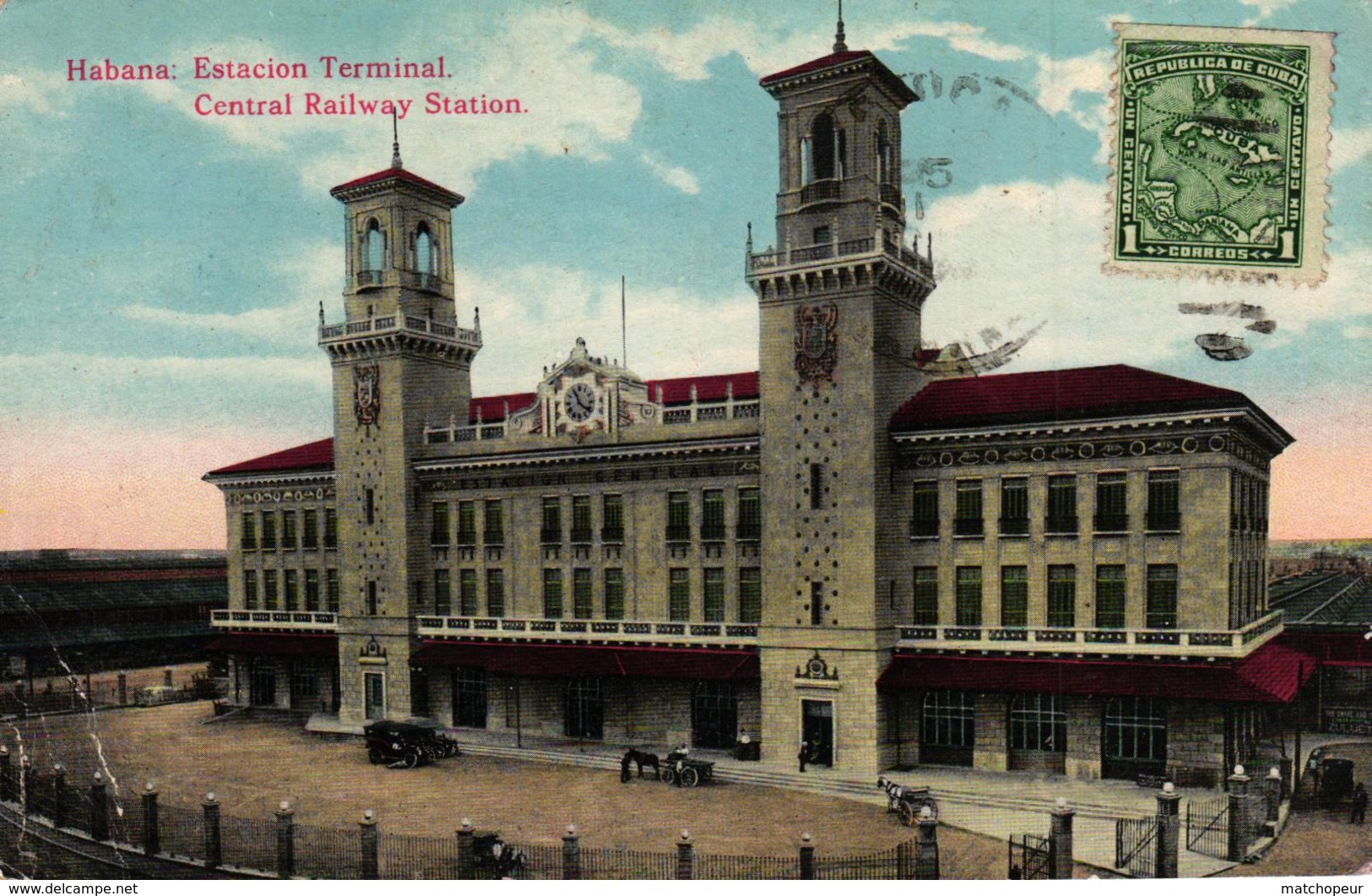 CUBA - HABANA - ESTACION TERMINAL - Autres & Non Classés