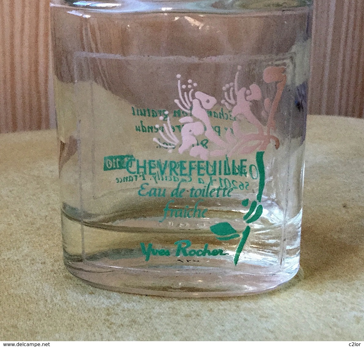 Ancien Petit Flacon  "CHÈVREFEUILLE" De YVES ROCHER Eau De Toilette Fraîche 30 Ml - Sin Clasificación