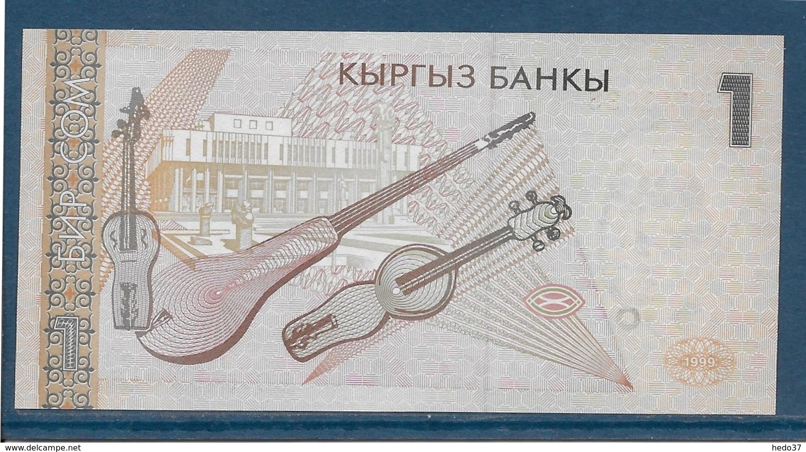 Kirghizistan - 1 Som - Pick N°7 - NEUF - Kyrgyzstan