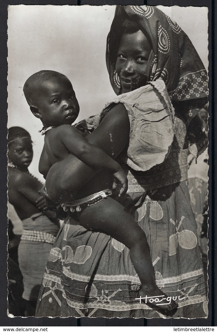 Carte Photo, Cameroun, Femme Et Enfant - Cameroun