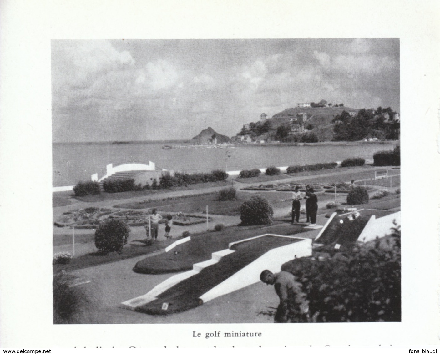 1958 - Iconographie - Pléneuf-Val-André (Côtes-d'Armor) - Le Mini Golf - FRANCO DE PORT - Non Classés