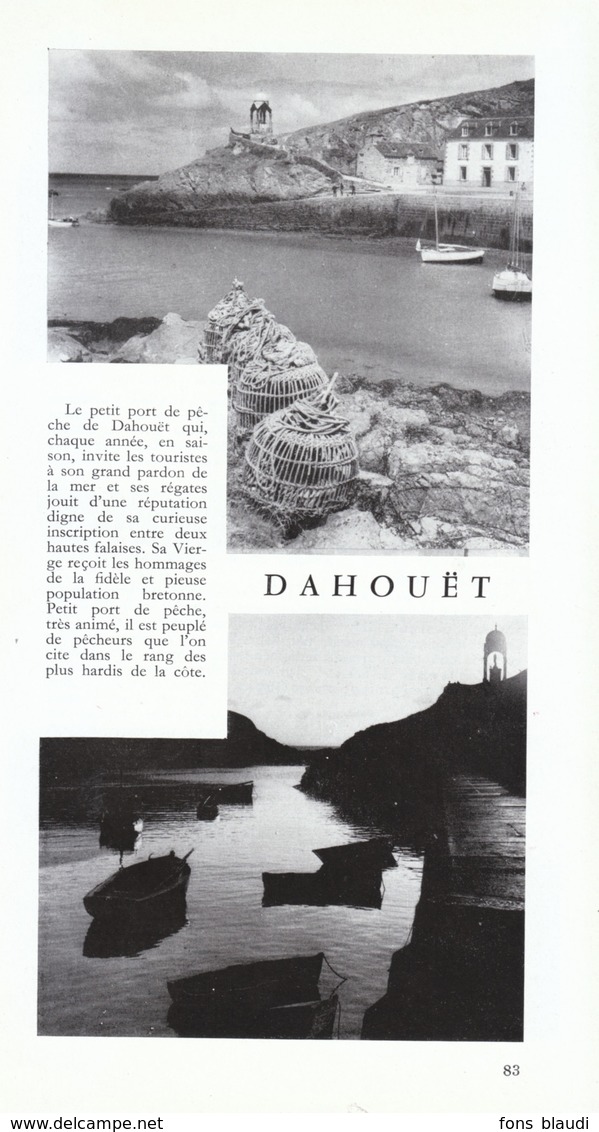 1958 - Iconographie - Pléneuf-Val-André (Côtes-d'Armor) - Le Port De Dahouët - FRANCO DE PORT - Non Classés