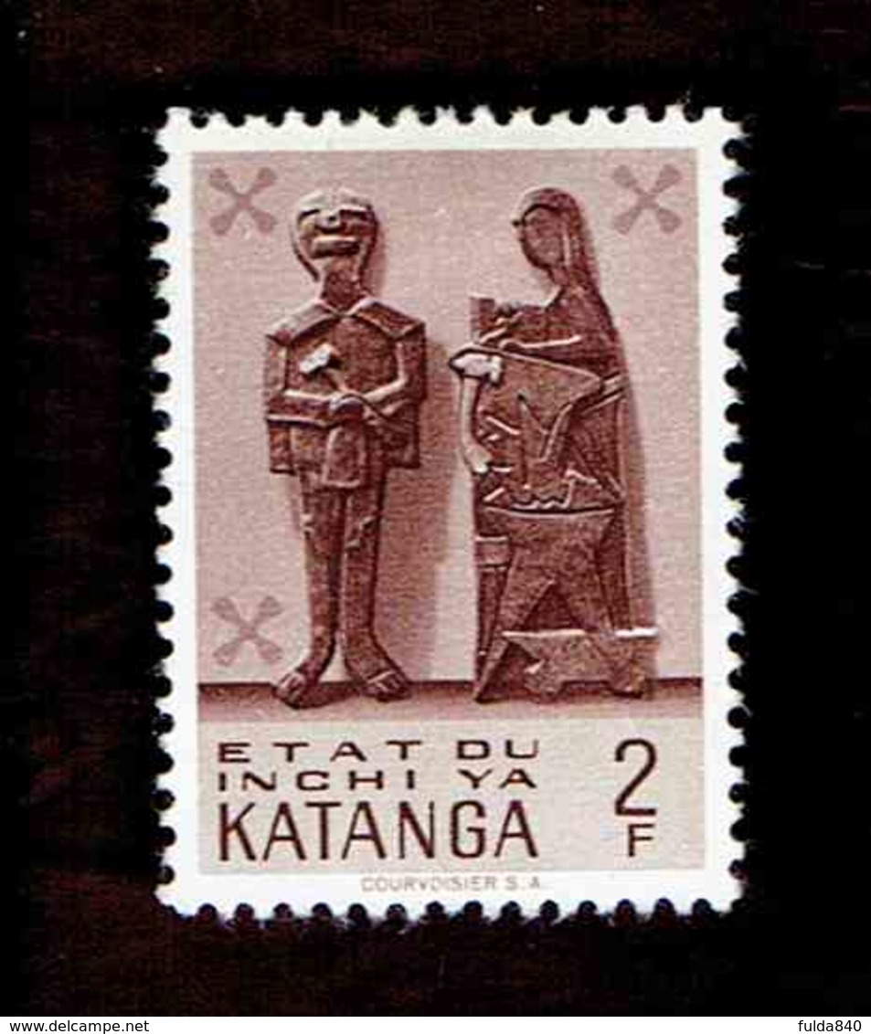 Katanga. OBP-COB. 1960 - N°56. *ART KATANGAIS.  2F. Neuf - Katanga