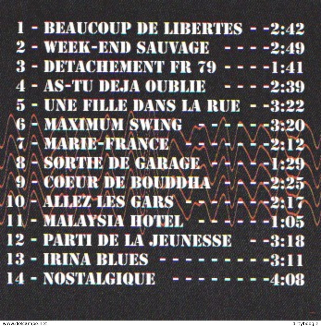 La SOURIS DEGLINGUEE - Beaucoup De Libertés 80-84 - CD - Punk