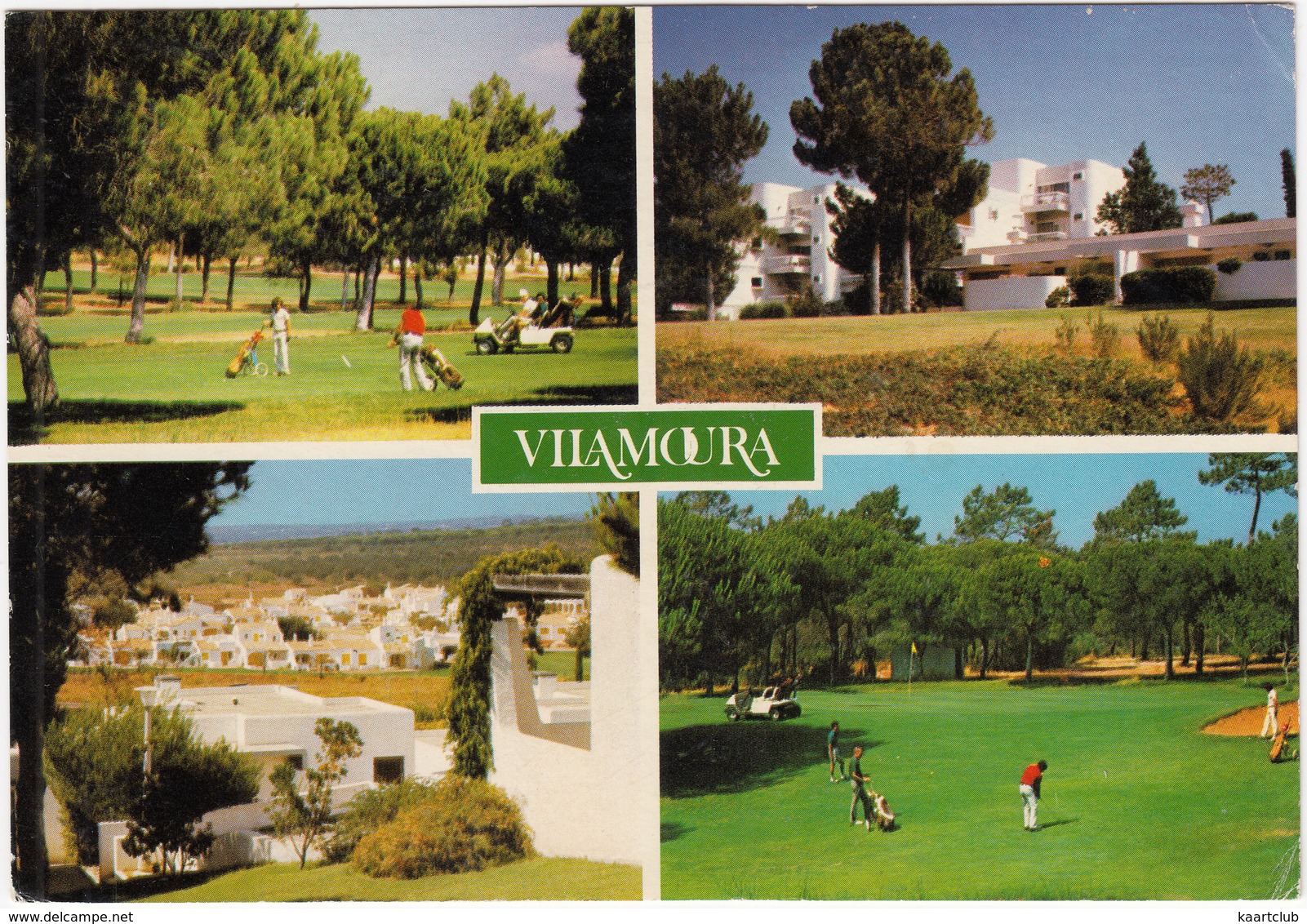 GOLF: Vilamoura - (Algarve, Portugal) - 2x GOLF & 2x GOLF CART - Golf